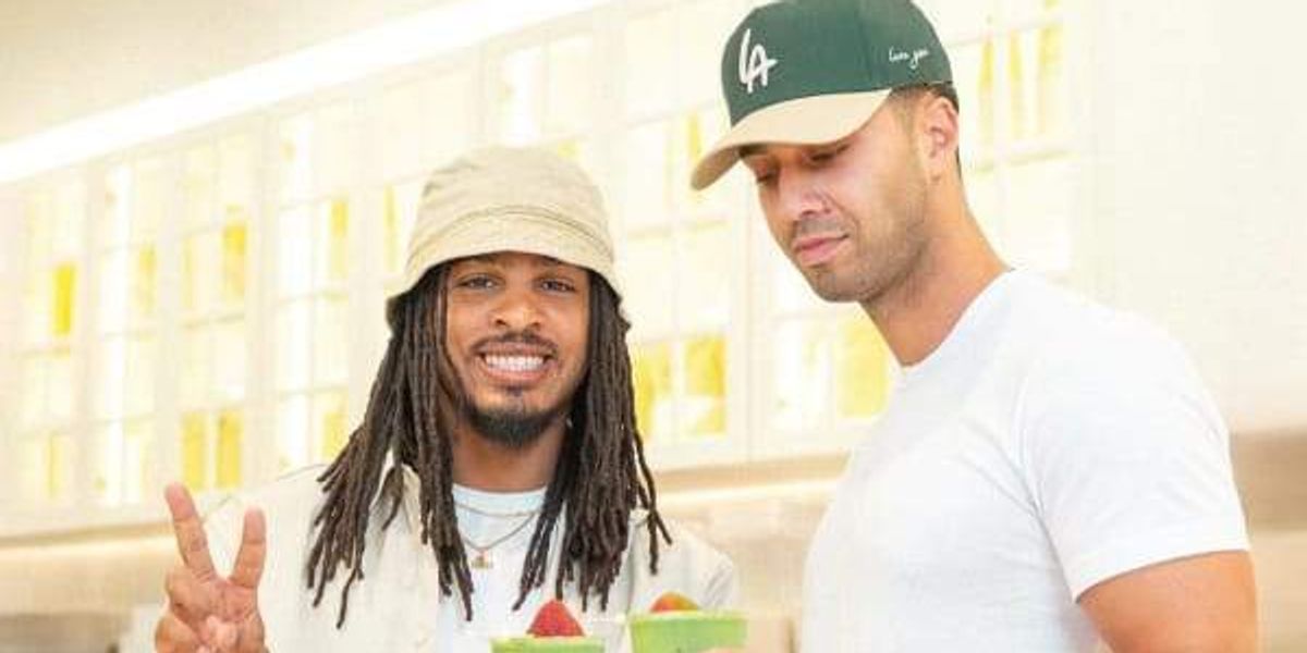 Dallas TikTok star Keith Lee crafts matcha drink for flood
