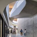 Kresge College Expansion / Studio Gang - Interior Photography, Stairs, Concrete