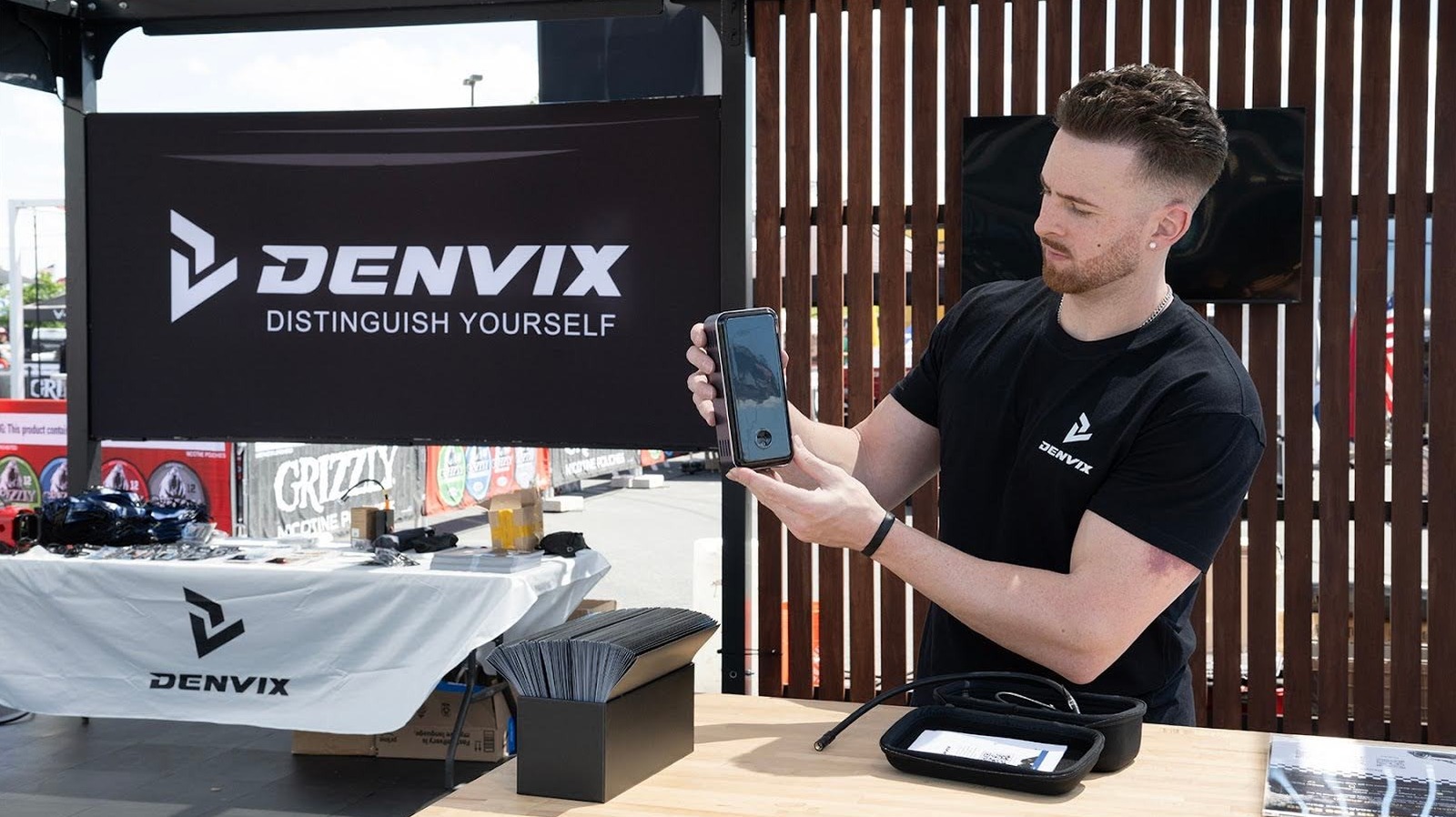 Denvix Showcases 2nd Gen Tire Inflator MotorX At NASCAR Coca-Cola 600