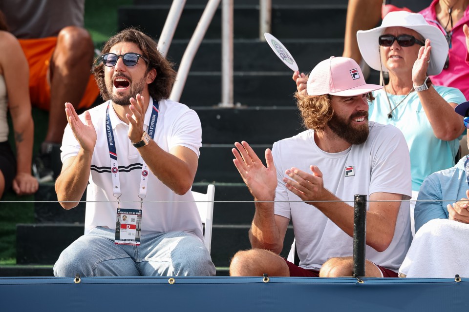 He had the opportunity to watch her play for the first time in DC