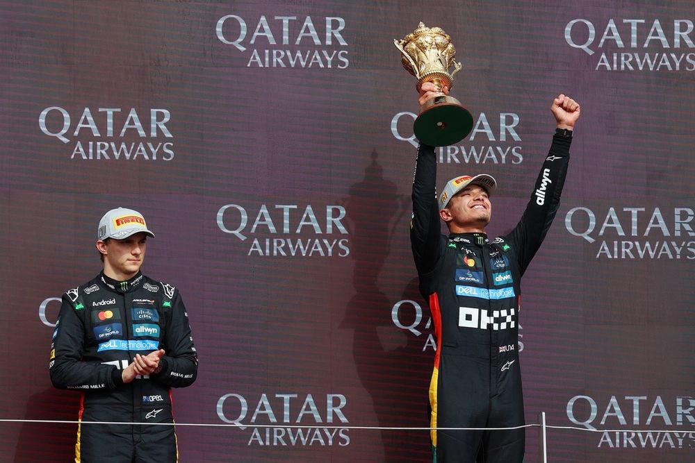 Lando Norris, McLaren, Oscar Piastri, McLaren