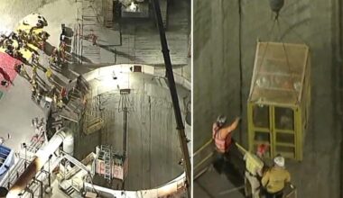Los Angeles Wilmington tunnel collapse leads to rescue of 31 workers