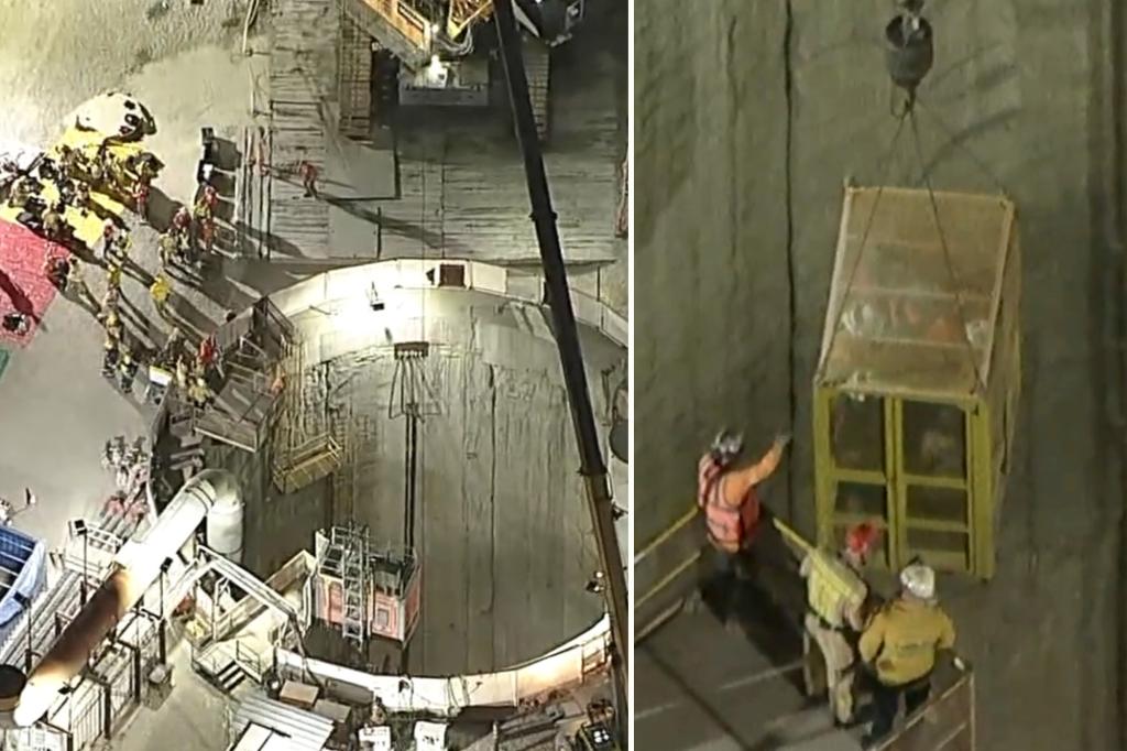 Los Angeles Wilmington tunnel collapse leads to rescue of 31 workers