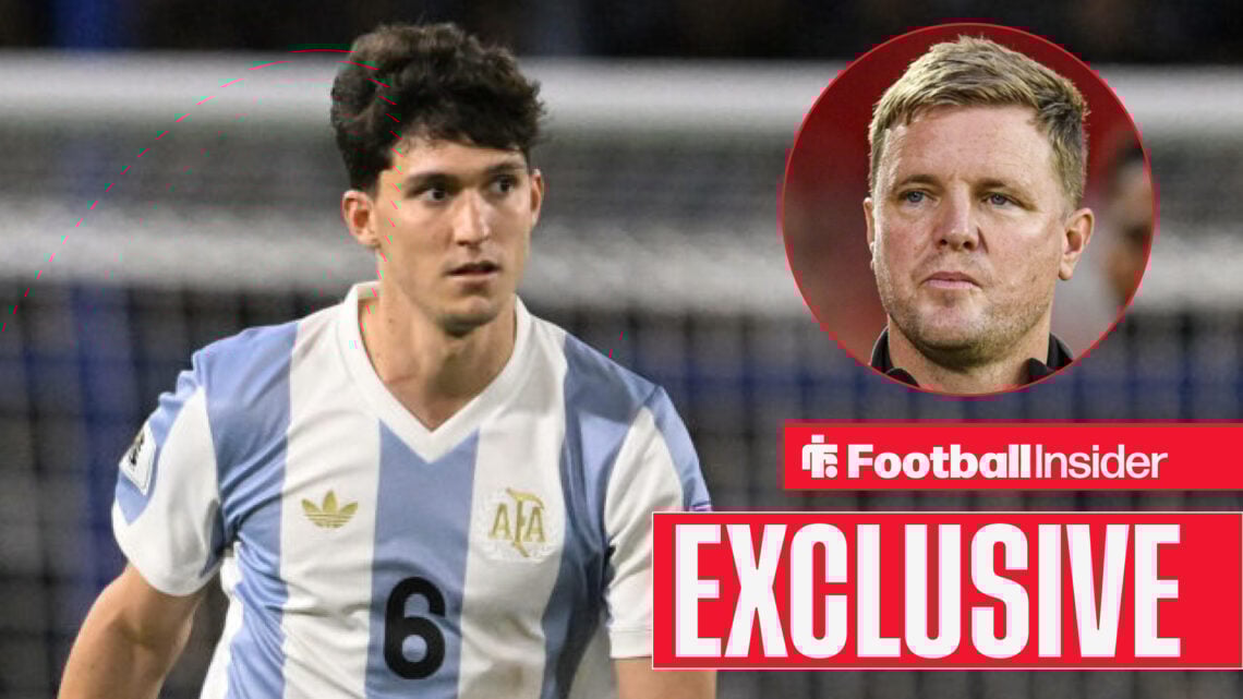 Leonardo Balerdi Eddie Howe Newcastle United