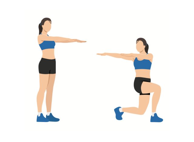 lunge with twist