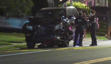 NYC robbery suspect killed in New Hyde Park crash, police say