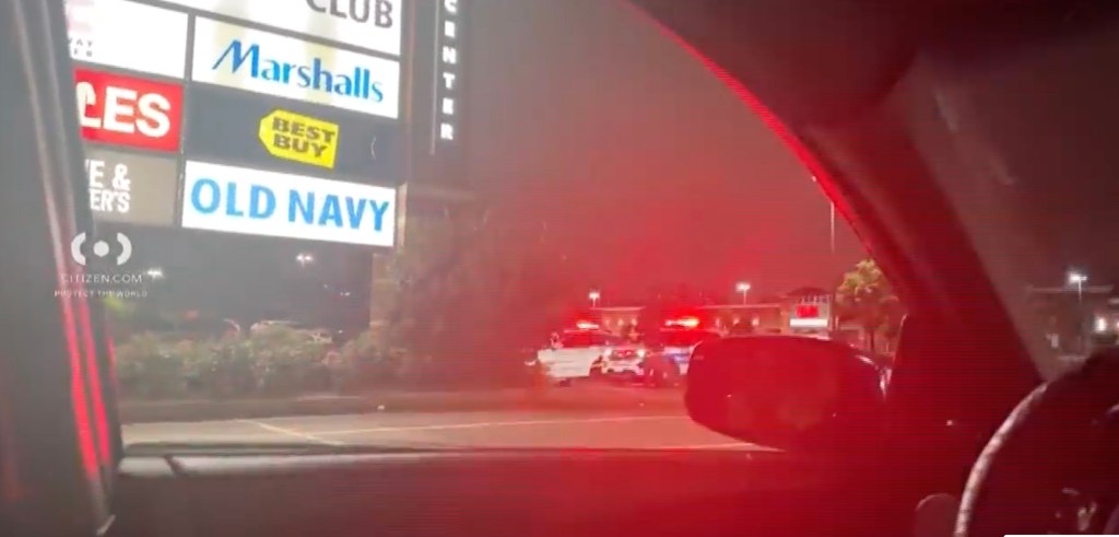 mall parking lot