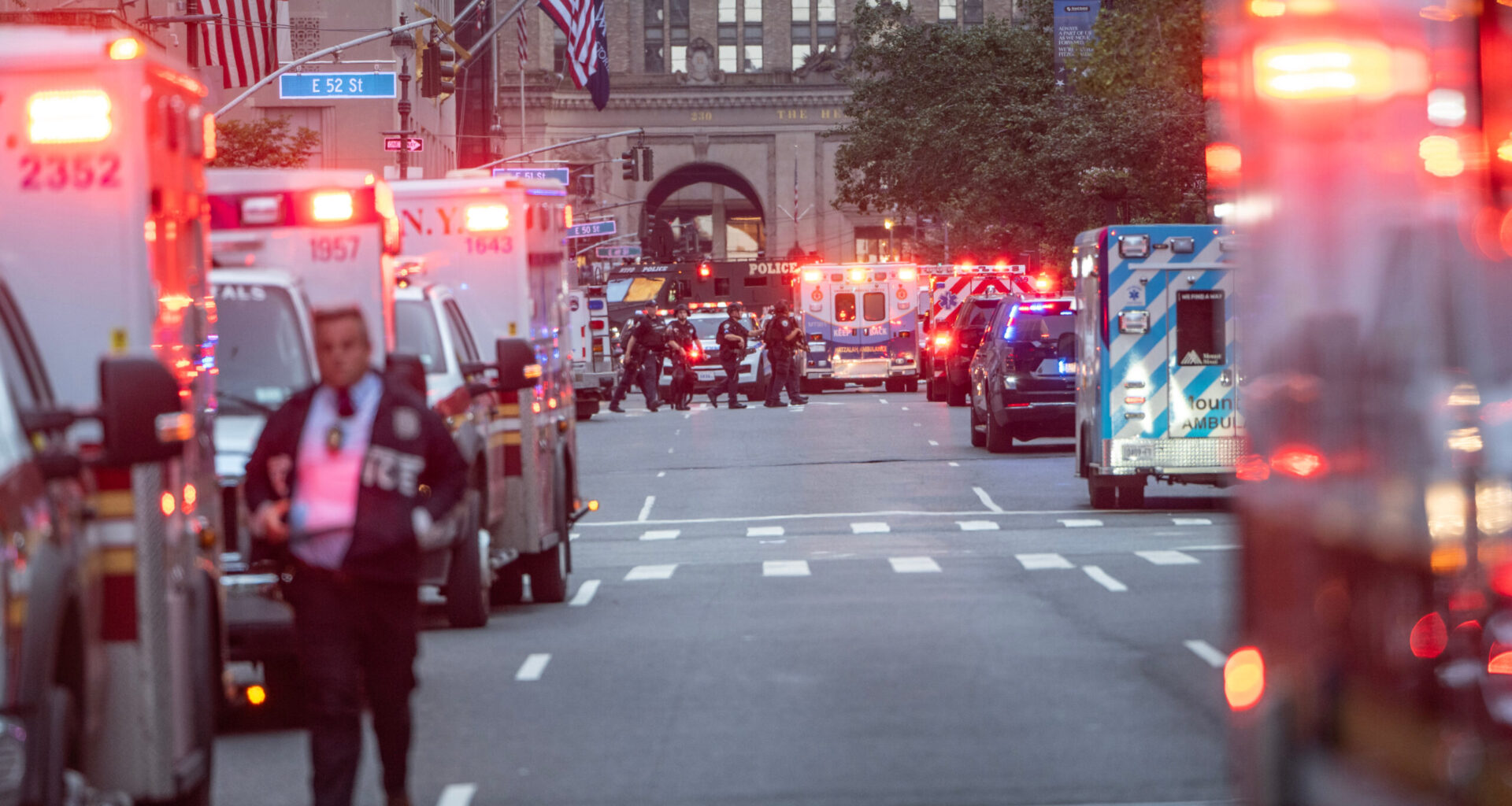 Gunman Kills Several People Including Police Officer at Blackstone’s NYC Tower