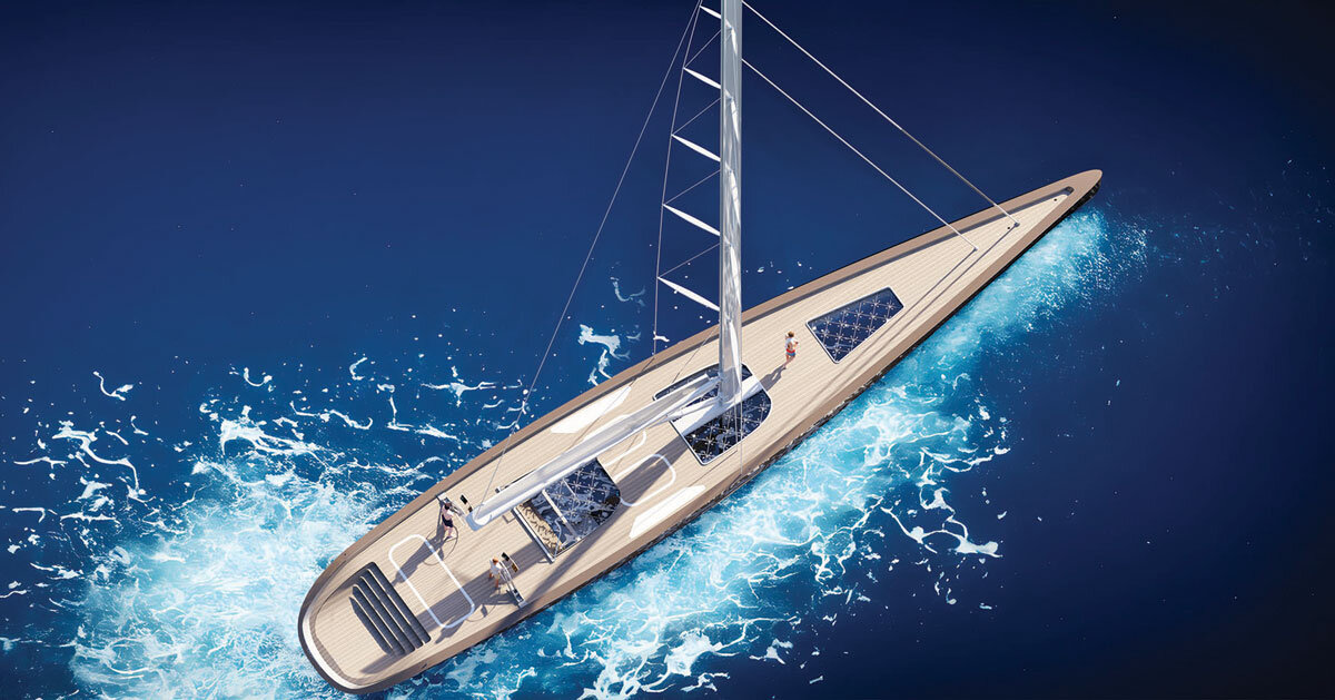 MASK architects unveils sleek exterior design for tavolara-100 fast cruising yacht