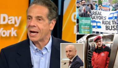 Andrew Cuomo proposes mayoral control of NYC transit system -- rivals say he 'had his chance and failed to deliver'