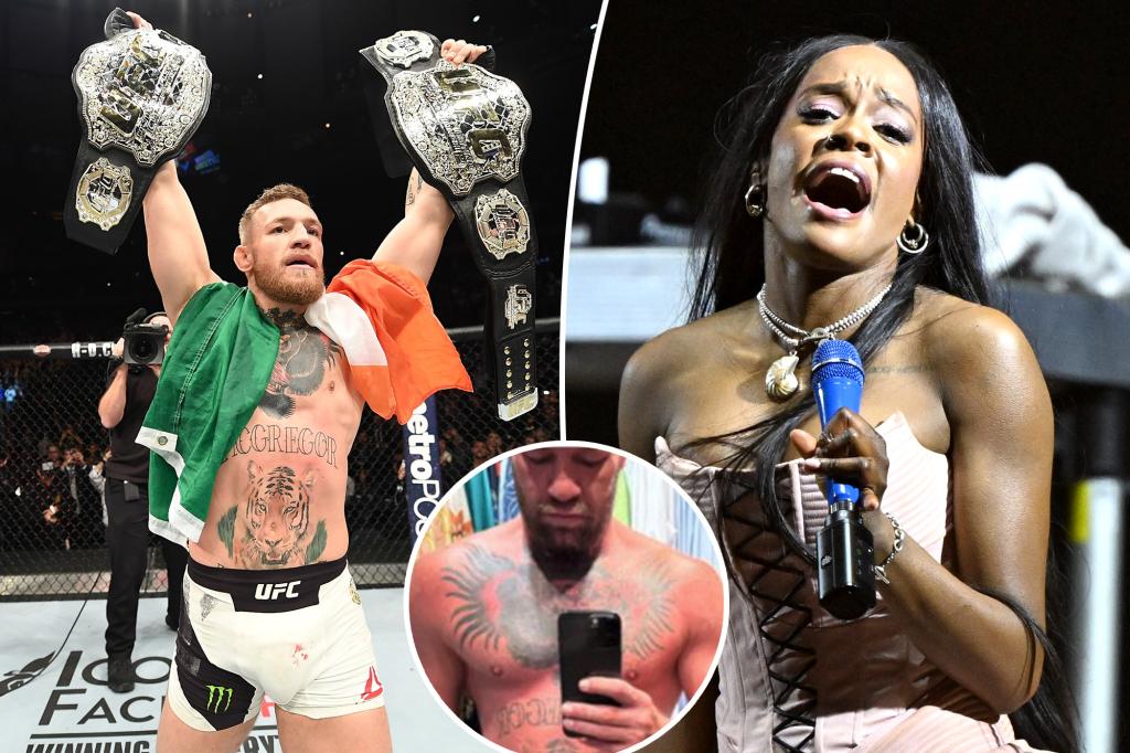 Azealia Banks accuses Conor McGregor of sending her unsolicited nude pics — and posts the alleged evidence