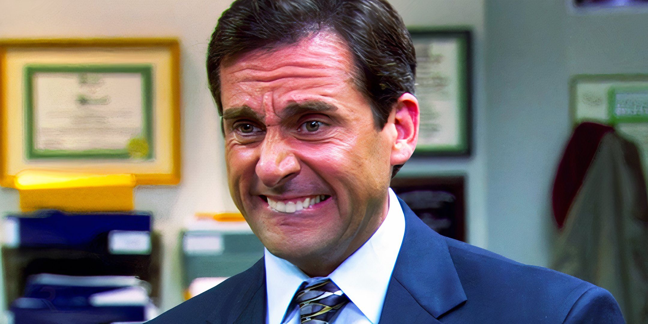 Steve Carell as Michael Scott in The Office