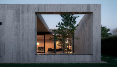 house by MIDE architetti integrates interior and landscape in italy