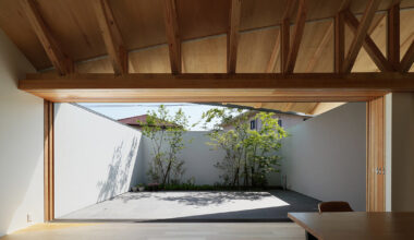 tatsuya kawamoto designs midorigaoka house with expressive, rhythmic structure