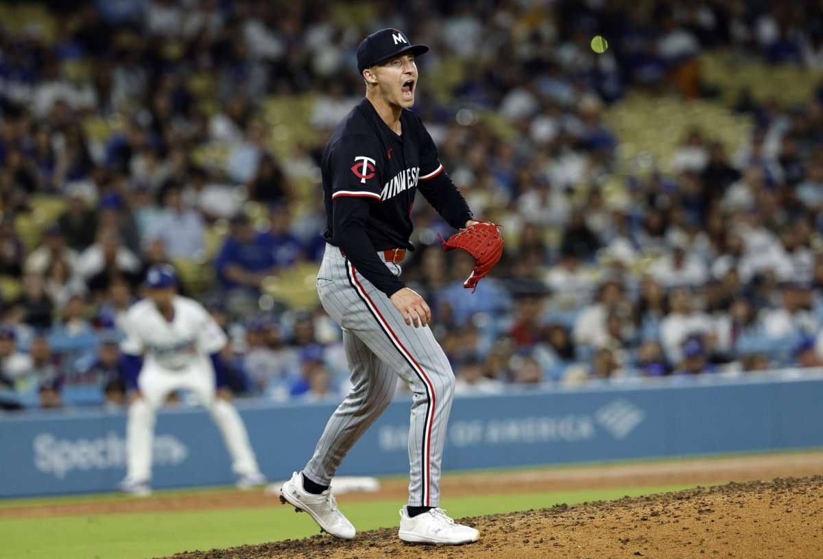 Minnesota Twins pitcher Griffin Jax