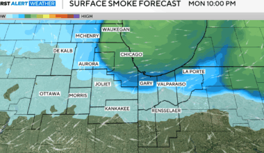 Chicago Air Quality Alert issued through Tuesday night for Canadian wildfire smoke