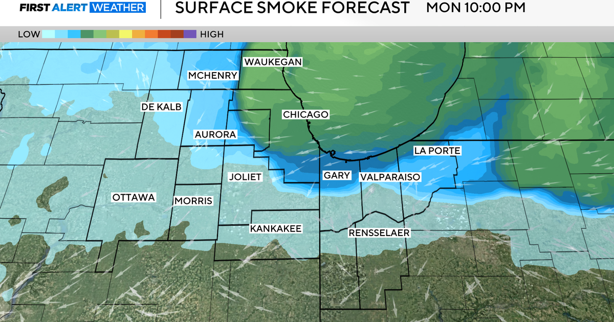 Chicago Air Quality Alert issued through Tuesday night for Canadian wildfire smoke