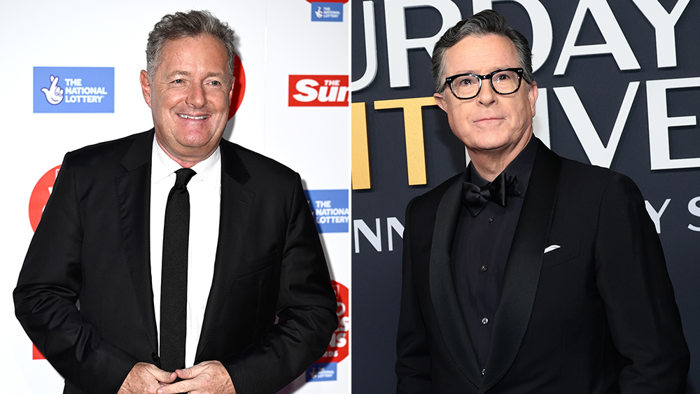 Piers Morgan Slams Stephen Colbert As 'Hyper-Partisan Activist Hack'