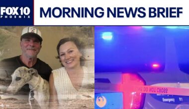 Dad swept away in flood leaves goodbye message to kids; child shot in Phoenix l Morning News Brief