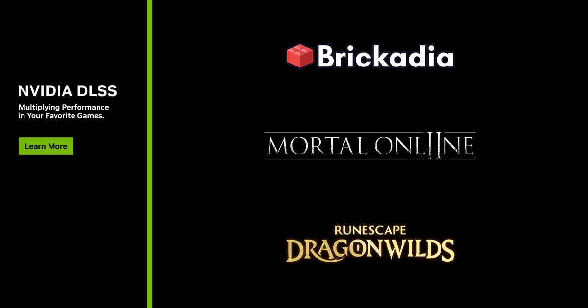 DLSS 4 With Multi Frame Generation Coming To RuneScape: Dragonwilds, Mortal Online 2 & Brickadia | GeForce News