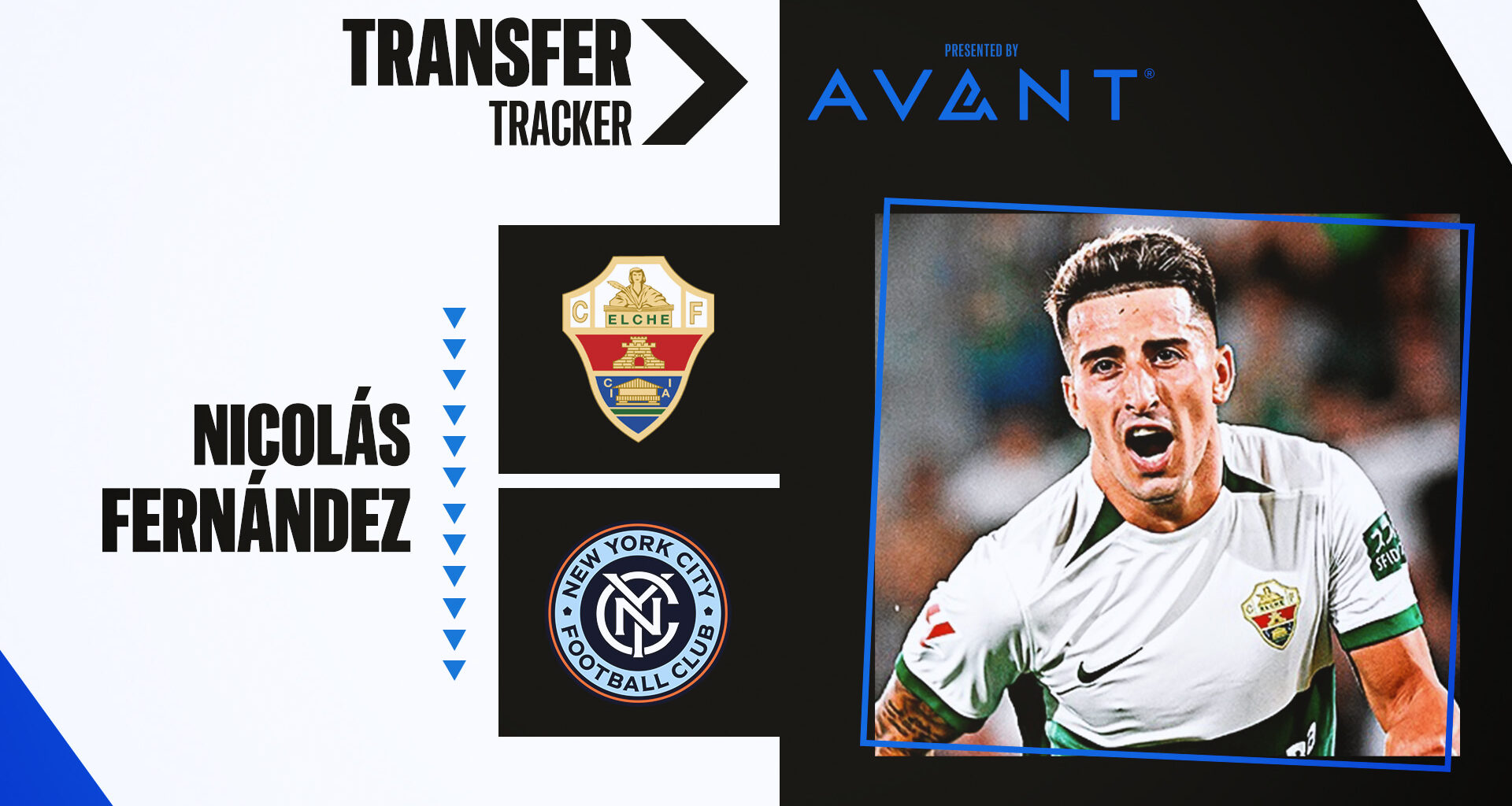 New York City FC sign Argentine midfielder Nicolás Fernández Mercau