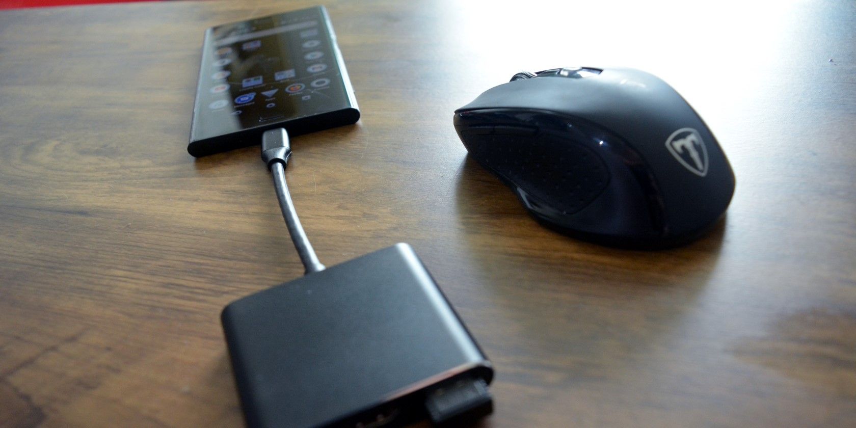 use a mouse with Android