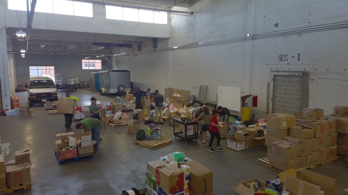 Fort Worth Fire and Police sort donations to help flood victims – NBC 5 Dallas-Fort Worth