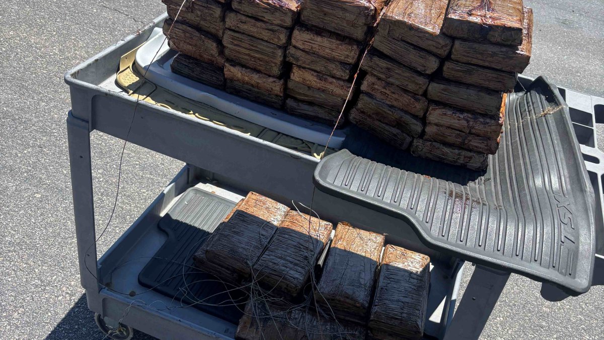 U.S. Border Patrol seizes nearly 130 Pounds of fentanyl inside flatbed trailer in Pine Valley – NBC 7 San Diego