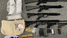 Three men were arrested and charged for selling 40 firearms, including ghost guns and machine guns to undercover agents.