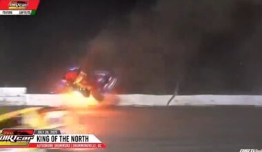 NASCAR driver hospitalized after horrifying crash in Canada
