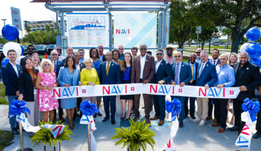 NAVI Ribbon cutting