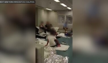 Video shows conditions inside NYC's ICE processing center at 26 Federal Plaza