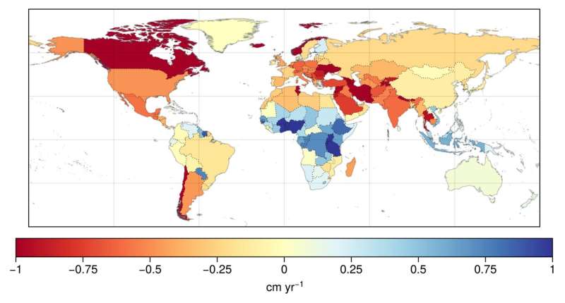 New global study shows freshwater is disappearing at alarming rates