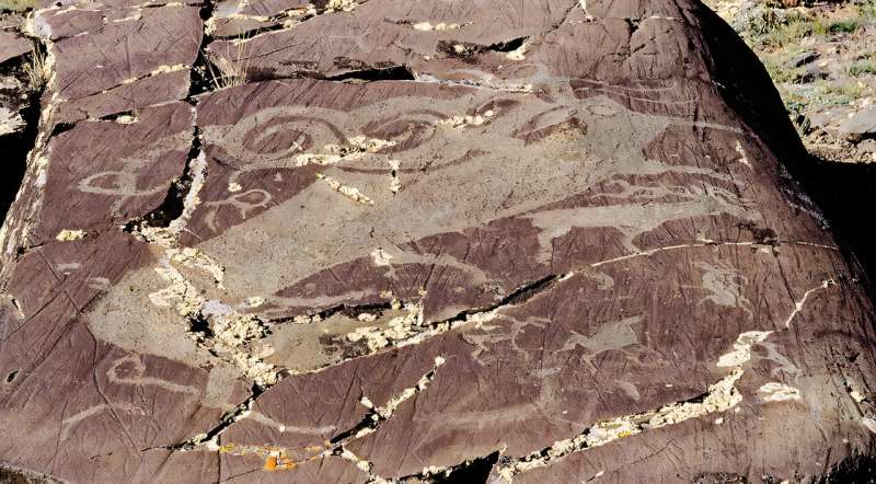 New STudy Reveals How Ancient Elk Rock Art Transformed from Realistc to Warped Wolf-Like Beasts