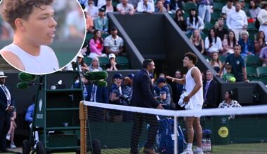 Ben Shelton fumes after Wimbledon match gets delayed