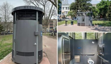Five 'futuristic' new toilets debut at NYC parks, costing city $1M a pop: 'A little steep'