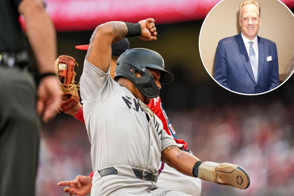 YES broadcast criticizes Yankees' baserunning after Ronald Acuna's double play