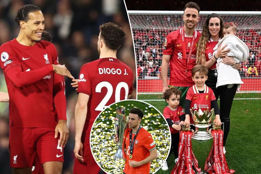 Diogo Jota's family receives emotional vow from Liverpool's captain