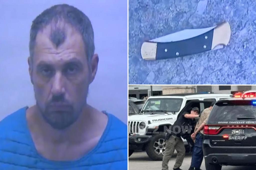 Traverse City, Michigan Walmart stabbing suspect ID'd as Bradford James Gille