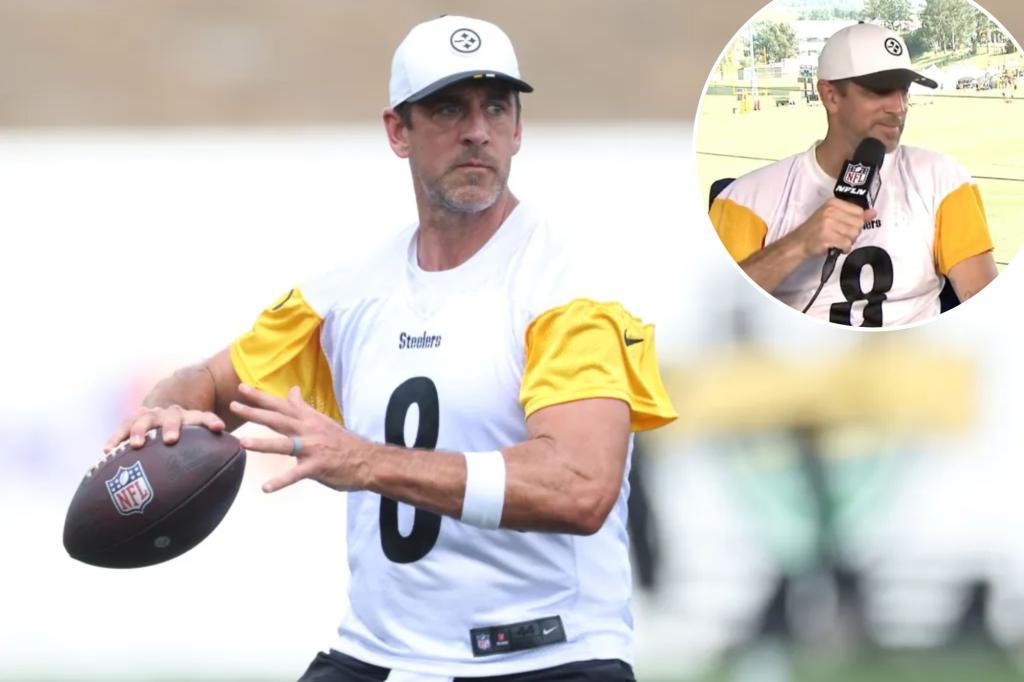 Aaron Rodgers gushes about 'incredible' mystery wife