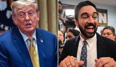 Trump threatens federal takeover of NYC if 'communist' Mamdani wins mayoral race