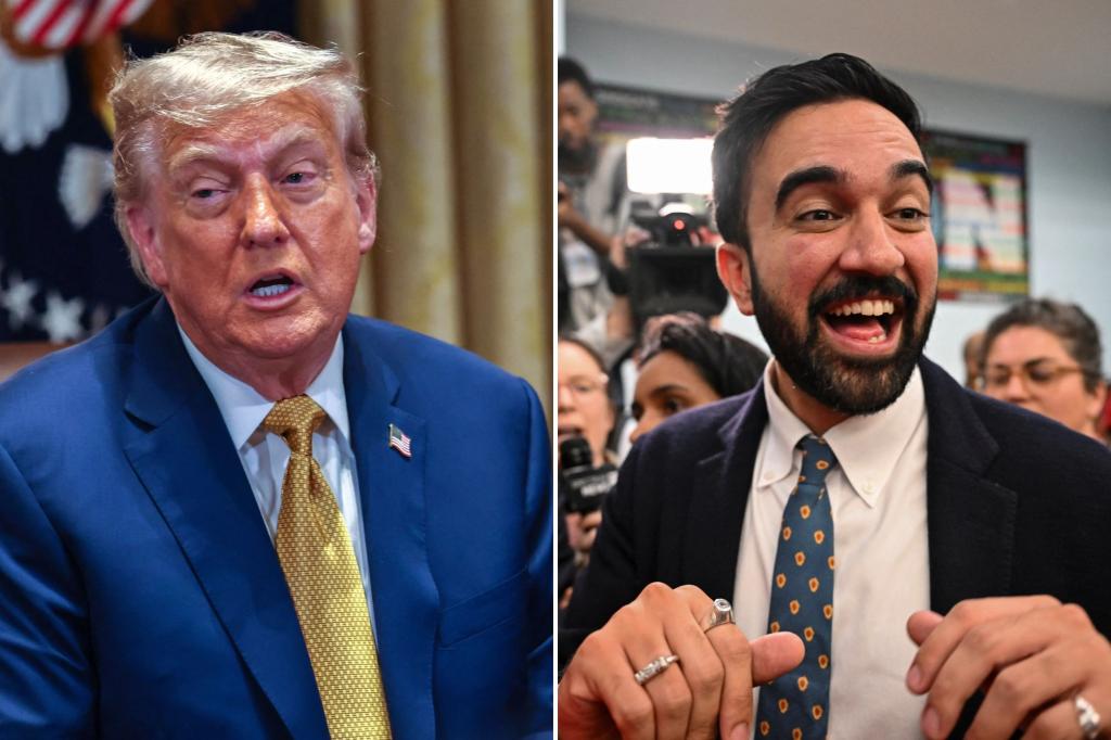 Trump threatens federal takeover of NYC if 'communist' Mamdani wins mayoral race