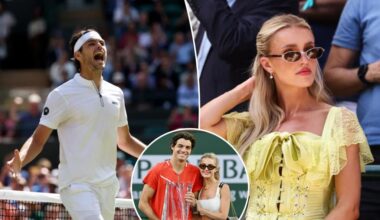 Taylor Fritz reveals girlfriend Morgan Riddle helping Wimbledon run