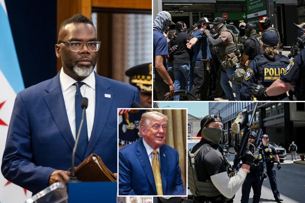 Chicago Mayor Brandon Johnson vows city won't cooperate with Trump ICE