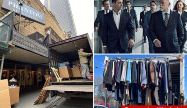 Suits from ‘Succession,' paint from ‘Blue Man Group’ donated back to NYC as part of quirky zero-waste program