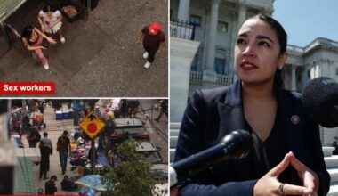 AOC ripped as her NYC district is overrun by 'Market of Sweethearts'