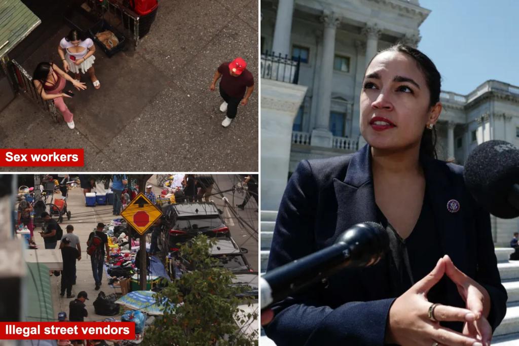 AOC ripped as her NYC district is overrun by 'Market of Sweethearts'