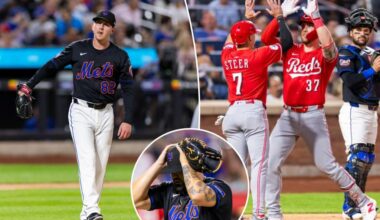 Mets bullpen collapses as team falls to Reds in first game back from All-Star break