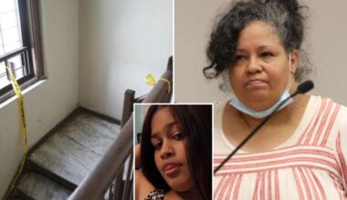 Mom helped son scrub gruesome NYC crime scene after he tortured, killed girlfriend and left her in stairwell: cops