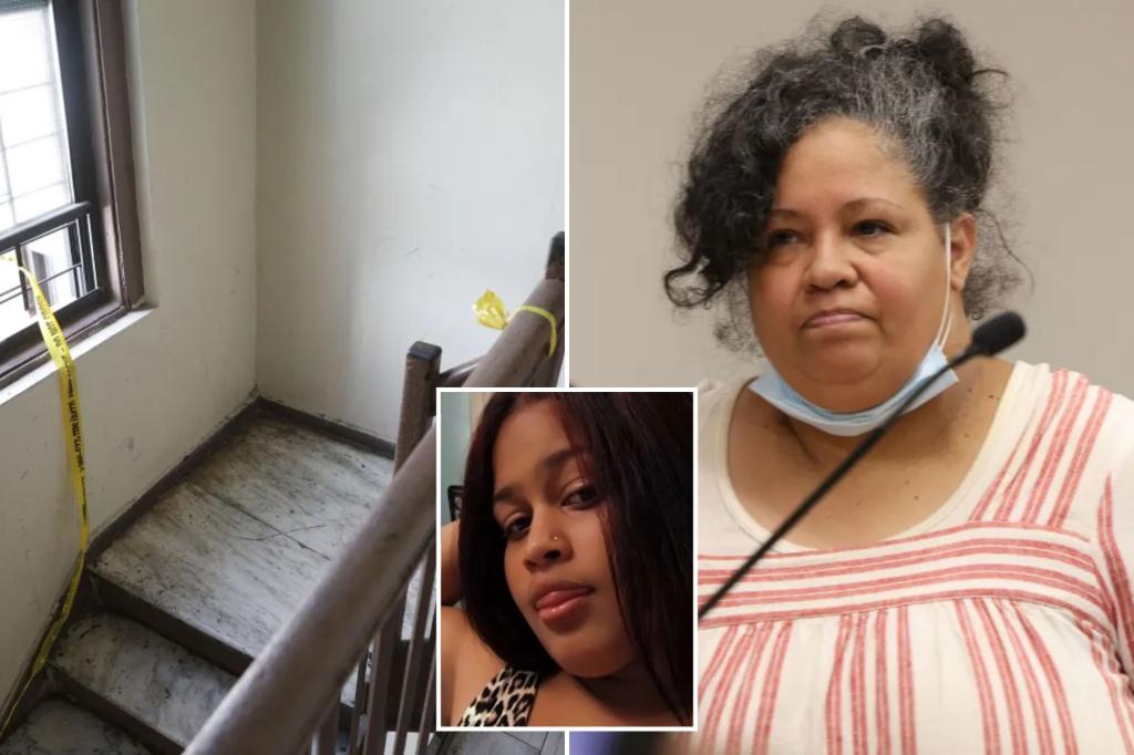 Mom helped son scrub gruesome NYC crime scene after he tortured, killed girlfriend and left her in stairwell: cops